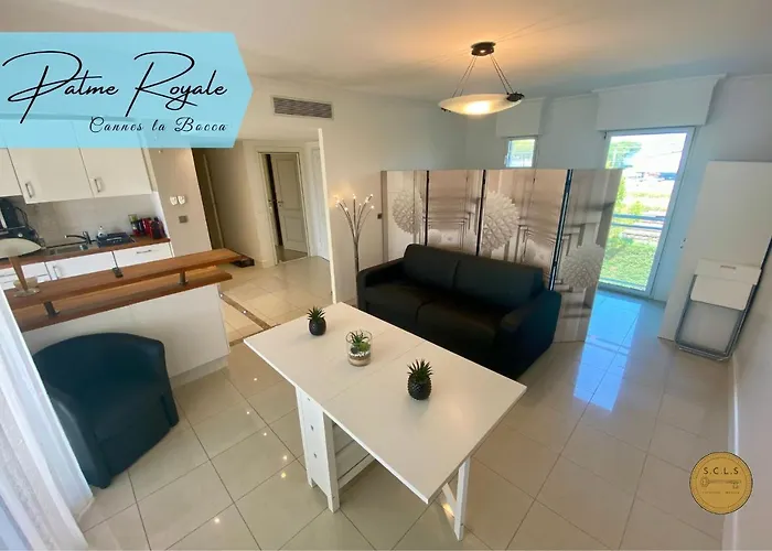 Palme Royale Scls - Wifi, Clim, Parking, Piscine Lägenhet *